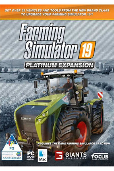 Focus Home Interactive Farming Simulator 19 Platinum Edition Παιχνίδι PC (Μετ...