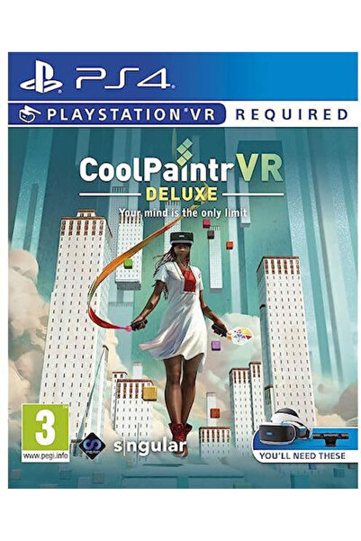 Sony Coolpaintr VR Έκδοση Deluxe Παιχνίδι PS4 (Μεταχειρισμένο)