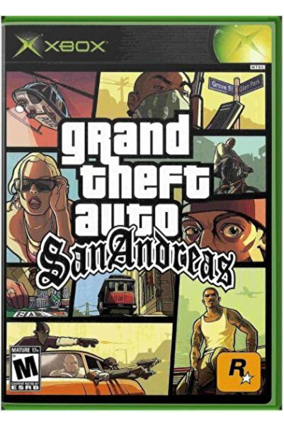 OEM Grand Theft Auto San Andreas XBOX Παιχνίδι XBOX (Μεταχειρισμένο)