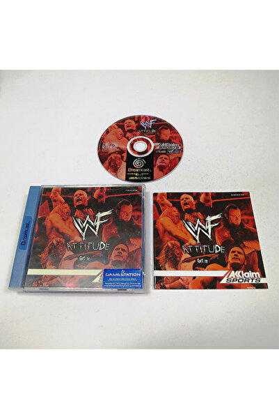 SEGA Wwf Attitude Dreamcast Παιχνίδι Dreamcast (Μεταχειρισμένο)