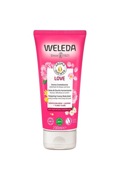 Weleda Crema de dus cu trandafir salbatic -