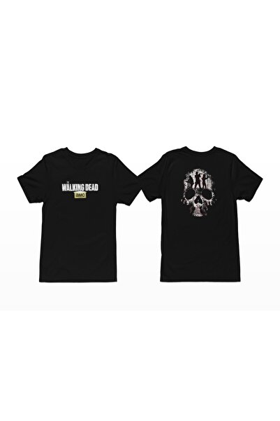 iLovePrints The Walking Dead Skull Logo T-Shirt