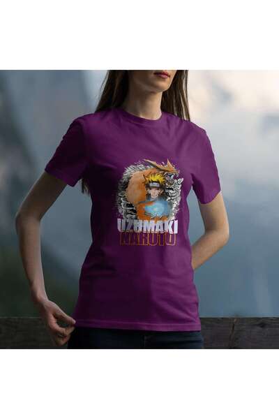 iLovePrints Uzumaki Naruto with Kurama Tshirt