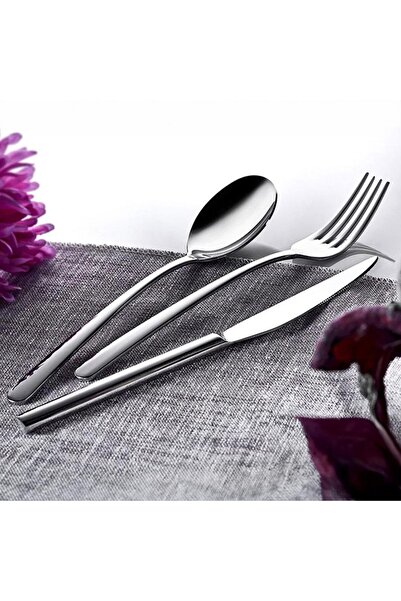 Kahramanlar Fork Spoon Knife Set Paris 72 Pieces