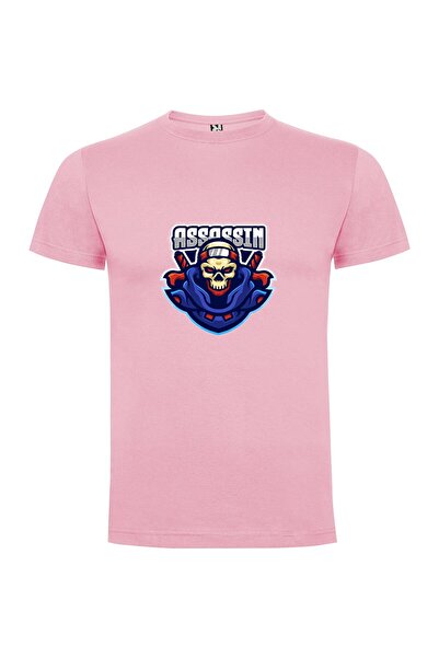 iLovePrints Helm Skull Assassin Tshirt