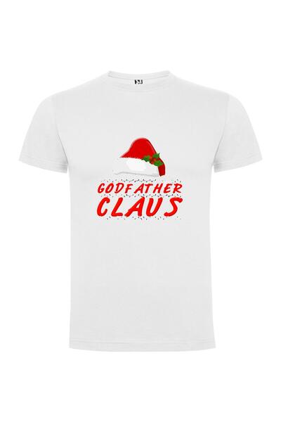 iLovePrints Godfather Claus Hat Tshirt