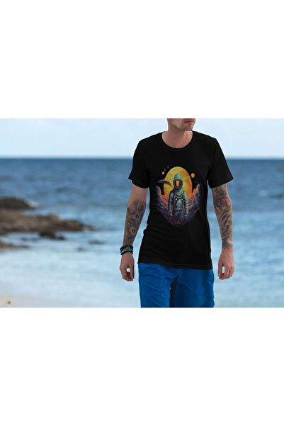 iLovePrints Astronaut in Space Tshirt