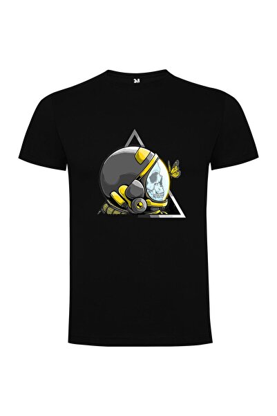 iLovePrints Space Skull Butterfly Tshirt