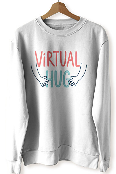iLovePrints Μακρυμάνικη Μπλούζα Virtual Hug