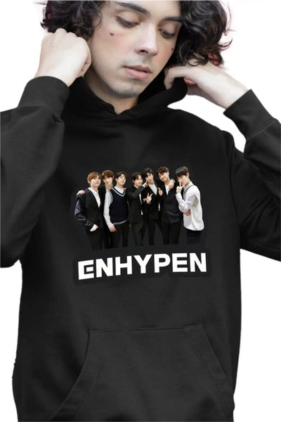 OEM Παιδικό Φούτερ για Αγόρια Enhypen All Gang K-pop Εμπορεύματα