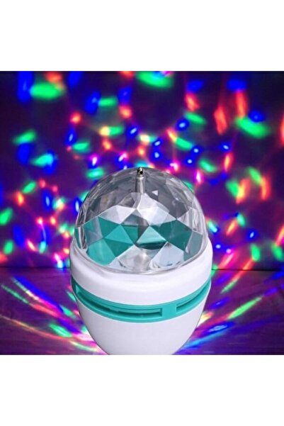 Generic Λάμπα LED περιστρεφόμενη Disco, 3W, για ντουί E27, RGB
