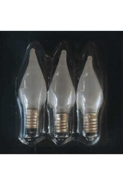 EUROLAMP Ανταλλακτικό λαμπάκι 6V, 0.78W, για κηροπήγια (περιέχει 3 το τεμάχιο)