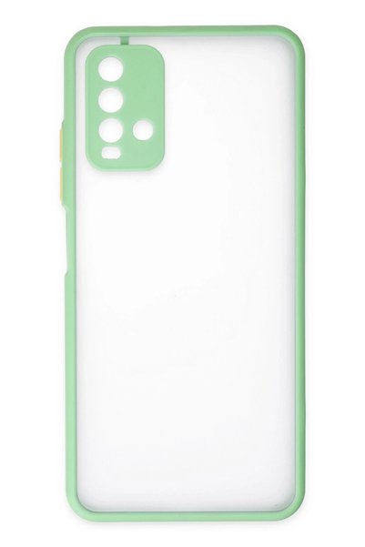 New Face Zengemtr Redmi 9t Case Montreal Silicone Cover (203143) - Turquoise