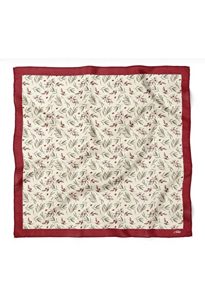 IŞIKTAŞ COLLECTİON وشاح باندانا بنمط غصن الزيتون 50*50