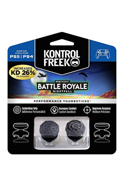 kontrolfreek FPS Freek Nightfall Λαβές Αντίχειρα για PS4 / PS5 σε μαύρο χρώμα