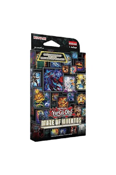KONAMI Yu-Gi-Oh! Labirintul Muertos: Pachet special cu 3 cutii tip Tuckbox