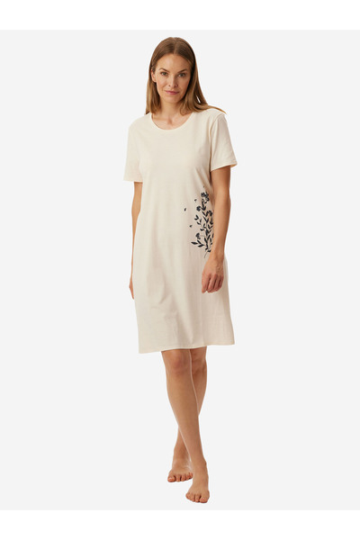 uncover by Schiesser Nachthemd Nightwear - kurzarm