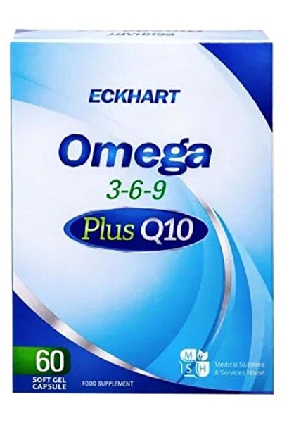 Eckhart Ekhart Plus Omega 3-6-9 Supplement with Q10 - 60 Kapsül