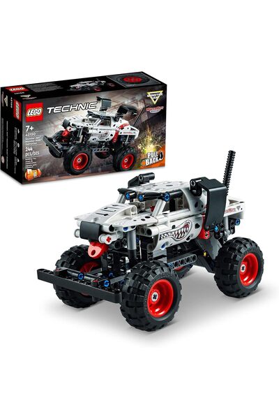 LEGO Technic Monster Jam Monster Mutt Dalmatian, 2in1 Pull Back Racing Toys, ...
