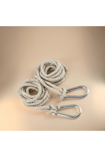 MYASEM STORE Hammock Cord by the Meter Cotton Braided Rope for Hanging Hammoc...