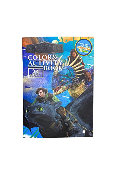 NW NessiWorld How to Train Your Dragon Coloring and Activity Book