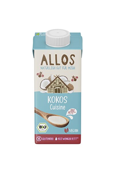 Allos Crema de cocos lichida pentru gatit fara gluten,