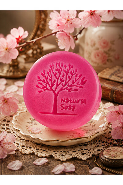 Günebakan Japanese Cherry Blossom Scented - Herbal Glycerin Soap