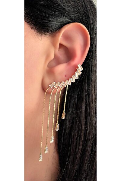 Store Diva Charm Elegant Stylish Women's Earrings Gold Color