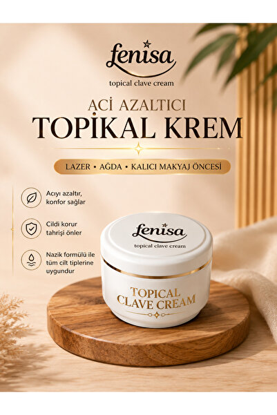 FENİSA Acı Azaltıcı %59 Care Cream-Topical Cream Lazer Epilasyon Ağda Dolgu P...