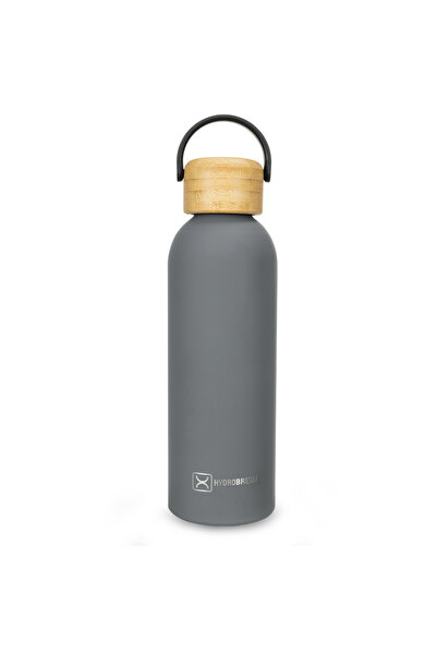 Hydrobrew Double Wall Stainless Steel Water Bottle 500ML - Grey
