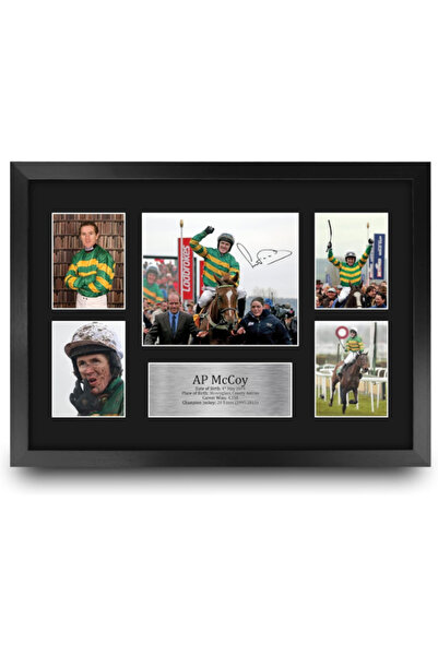 HWC Trading FR A3 Sir Anthony Peter McCoy Gifts Printed Signed Autograph Pict...