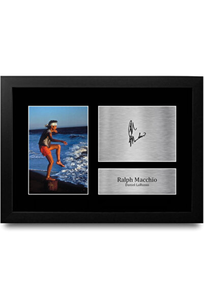 HWC Trading FR A4 Ralph Macchio The Karate Kid Daniel Gifts Printed Signed Au...