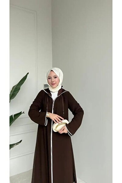 NİLNUR MODA New Season Women's Asli Dubai Ferace Is Lined