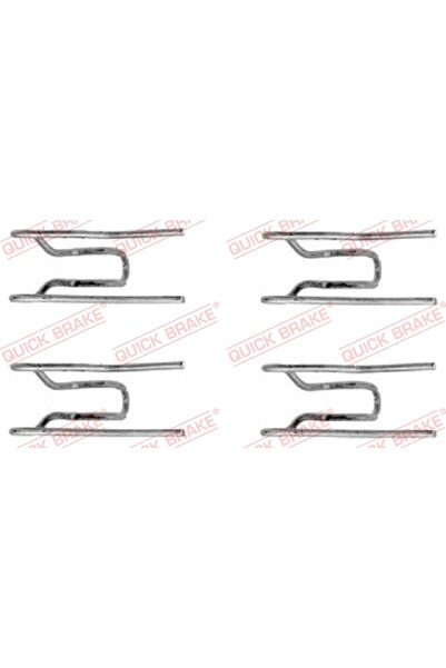 QUICK BRAKE Set montaj placute frana 109-1152