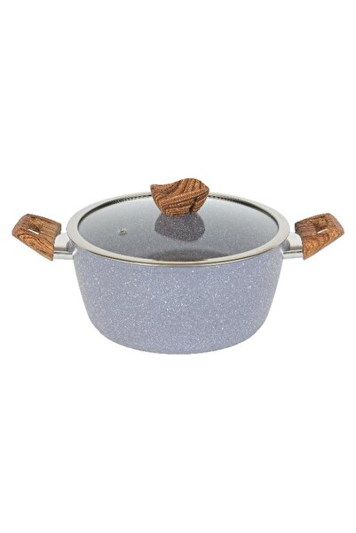 DELCASA 30cm Essential Casserole Non Stick Aluminum Cookware with Granite Coa...