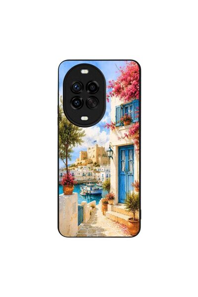 Sonique Θήκη Greek Island Muse Series για Huawei Nova 14 Pro 5G Ροδίτικο Λιμάνι
