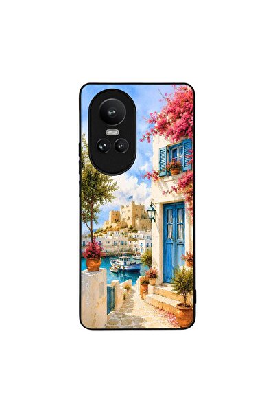 Sonique Θήκη SoniqueGreek Island Muse Series για Oppo Reno10 Pro 5G Ροδίτικο ...