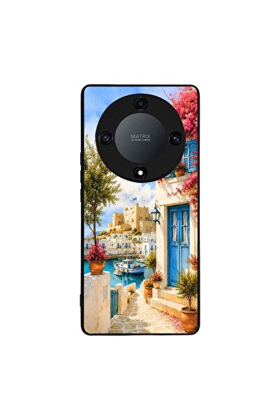 Sonique Θήκη Greek Island Muse Series για Honor Magic5 Lite 5G Ροδίτικο Λιμάνι