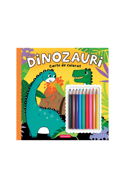 Mimorello Dinozauri - Carte de colorat, - Editură