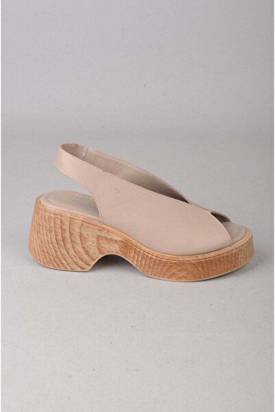 SEÇ KUNDURA Seç 4126 genuine leather heel women's sandal (heel: 6.5cm platfor...