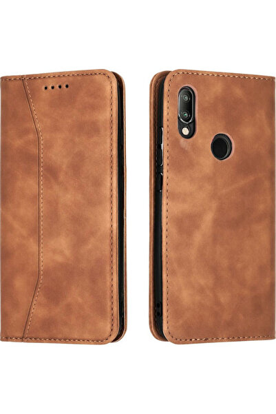 Other Bodycell Πορτοφόλι από συνθετικό δέρμα PU, Καφέ (Redmi 7) Κωδικός: 04-0...