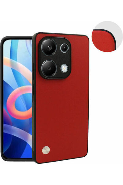 Other Bodycell Vegan Κόκκινη Πίσω Θήκη (Redmi Note 13 Pro 4G / Poco M6 Pro 4G...