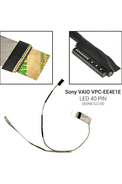 Sony Καλώδιο Flex Οθόνης για Laptop Vaio VPC-EE4E1E LED