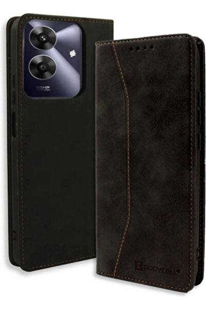 Other Bodycell Book Συνθετικό Δέρμα / Δέρμα Μαύρο (Realme Note 60) Κωδικός: B...
