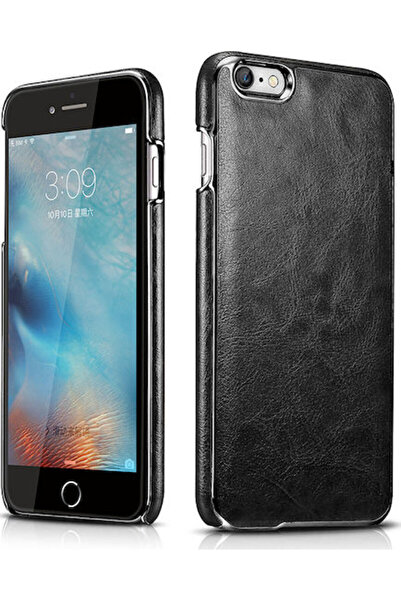 OEM XIP6028 Πίσω Κάλυμμα από Συνθετικό Δέρμα Μαύρο (iPhone 6/6s Plus) Κωδικός...