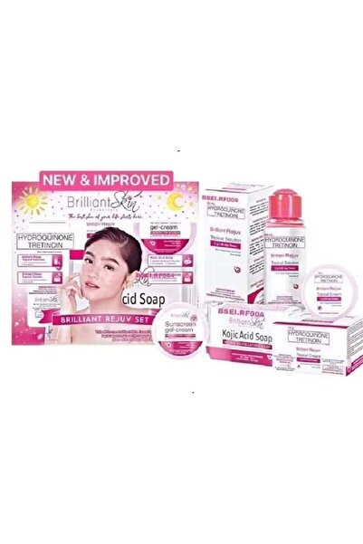 Brilliant Skin مجموعة تجديد شباب الوجه الشفافة
