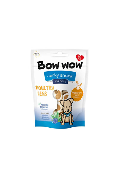 Bow Wow Λιχουδιές για σκύλους από πόδια πουλερικών 80 γρ.