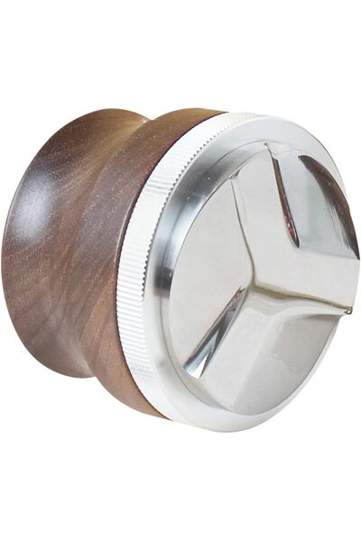 Arabest 53 MM Coffee Distributor,Espresso Leveler Tool,with Walnut Wood Handl...