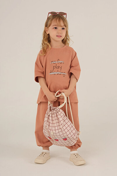 Mioma Kids تي شيرت بأكمام راجلان سالمون