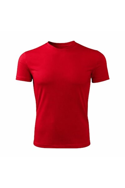 geravian Tricou pentru copii, roșu, 122 cm, poliester, activități sportive